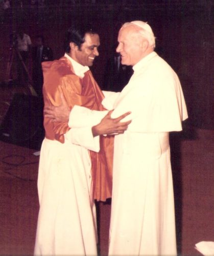 Fr. Joe with Pope John Paul II